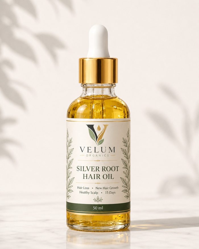 Silver Root Hair Oil